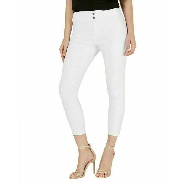 Hue Women's Classic Smooth Denim Leggings White, XS, NWT - Picture 1 of 4